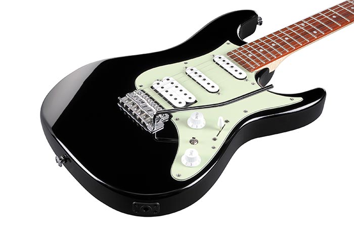Ibanez AZ Essentials AZES40 BK Black HSS Super Strat Electric