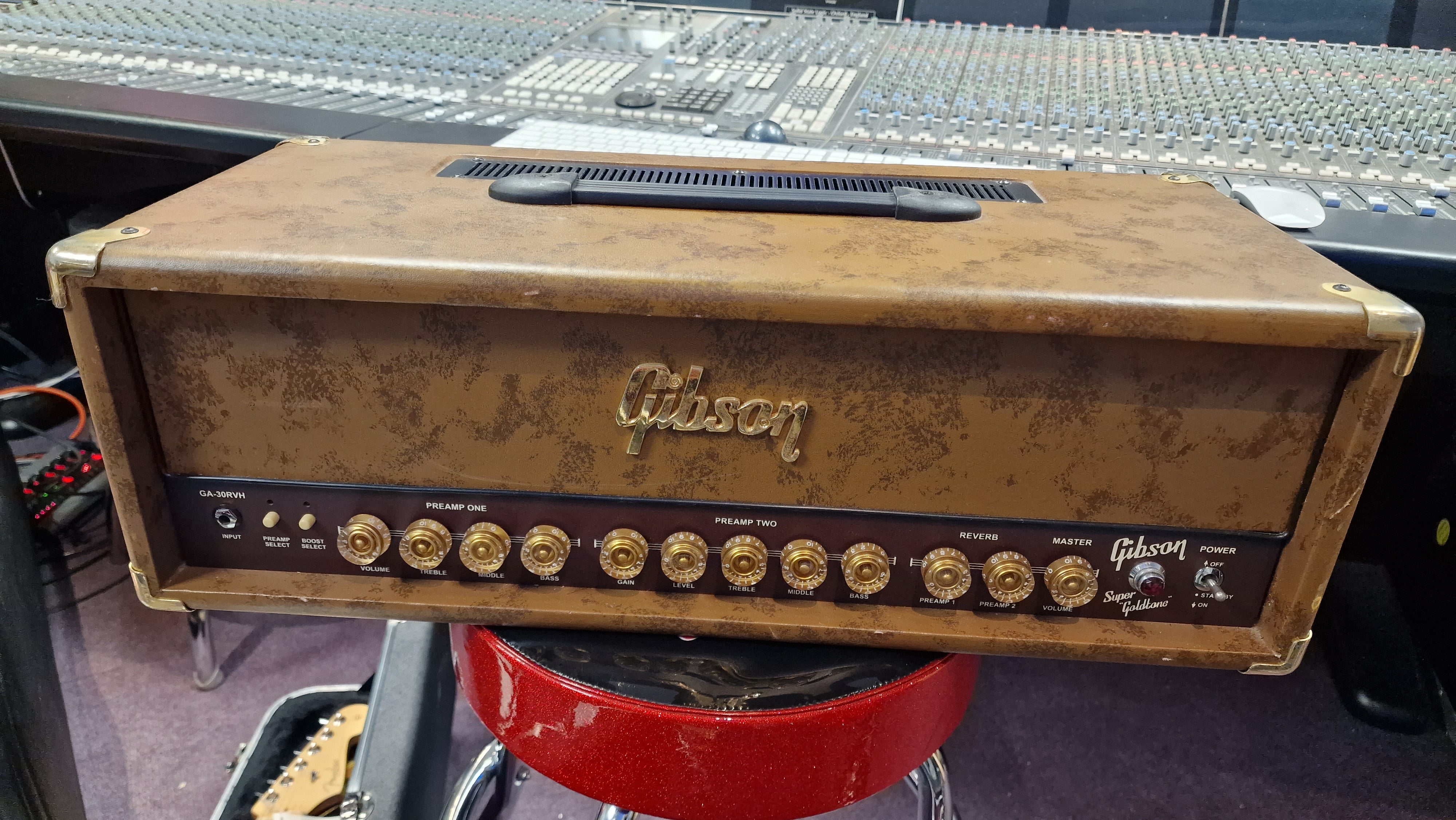 Gibson Super Goldtone GA 30 GA 30RVH Guitar Amp Head RARE Lifton