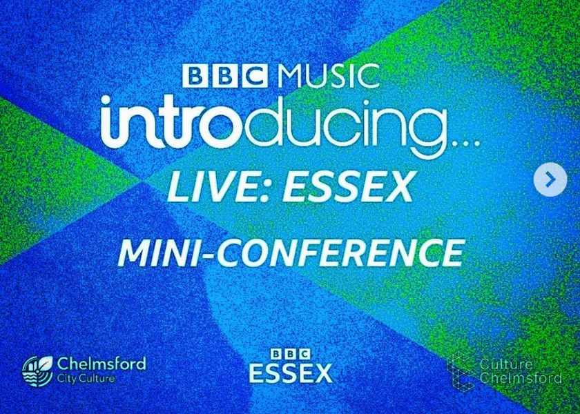 BBC Introducing Live 2022 has Essex Recording Studio's Keith Gannon meeting new artists!