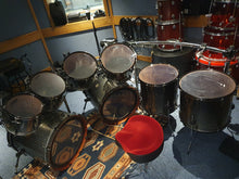 Load image into Gallery viewer, DDrum Custom Artist 8-Piece Bubinga Drum Kit OWNED BY MEGADETH - RECORDED ENDGAME ALBUM - TOURED THE WORLD SONISPHERE BIG 4!
