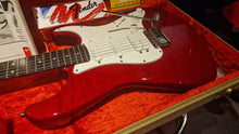 Load image into Gallery viewer, 1992 Fender Custom Shop Stratocaster Set Neck Mahogany Body Flame Maple Top Lace Sensors
