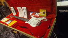 Load image into Gallery viewer, 1992 Fender Custom Shop Stratocaster Set Neck Mahogany Body Flame Maple Top Lace Sensors
