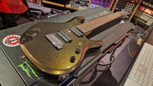 Load image into Gallery viewer, Music Man JP7 John Petrucci Olive Gold USA 7 String American Dream Theater Signature Electric Guitar
