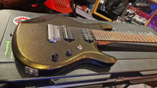 Load image into Gallery viewer, Music Man JP7 John Petrucci Olive Gold USA 7 String American Dream Theater Signature Electric Guitar
