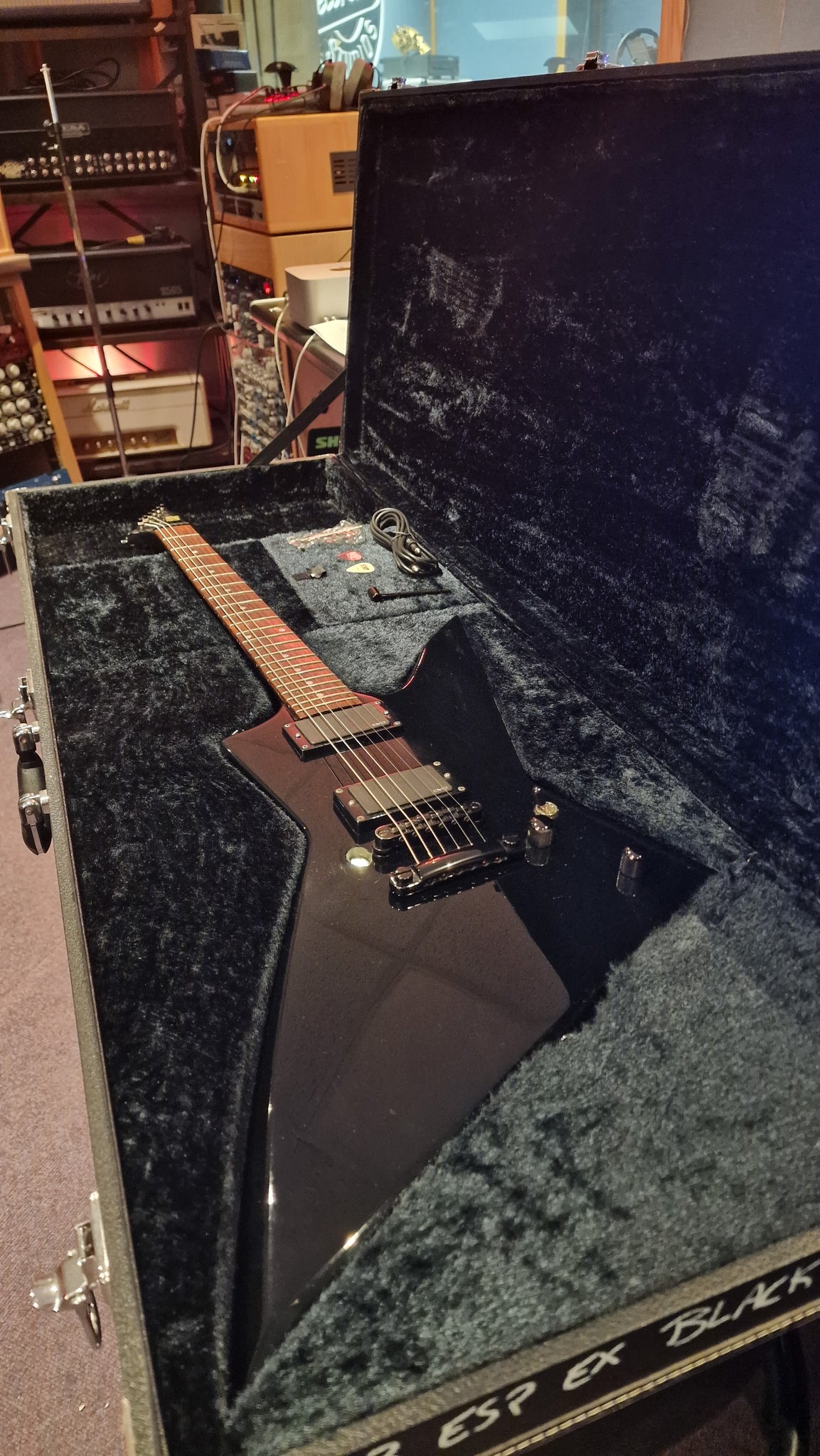 ESP EX Explorer 2003 James Hetfield Metallica EMG Electric Guitar