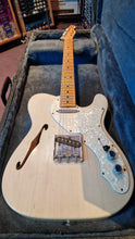 Load image into Gallery viewer, 1969 Fender Telecaster Thinline Blonde USA American Vintage 60s Tele Electric Guitar
