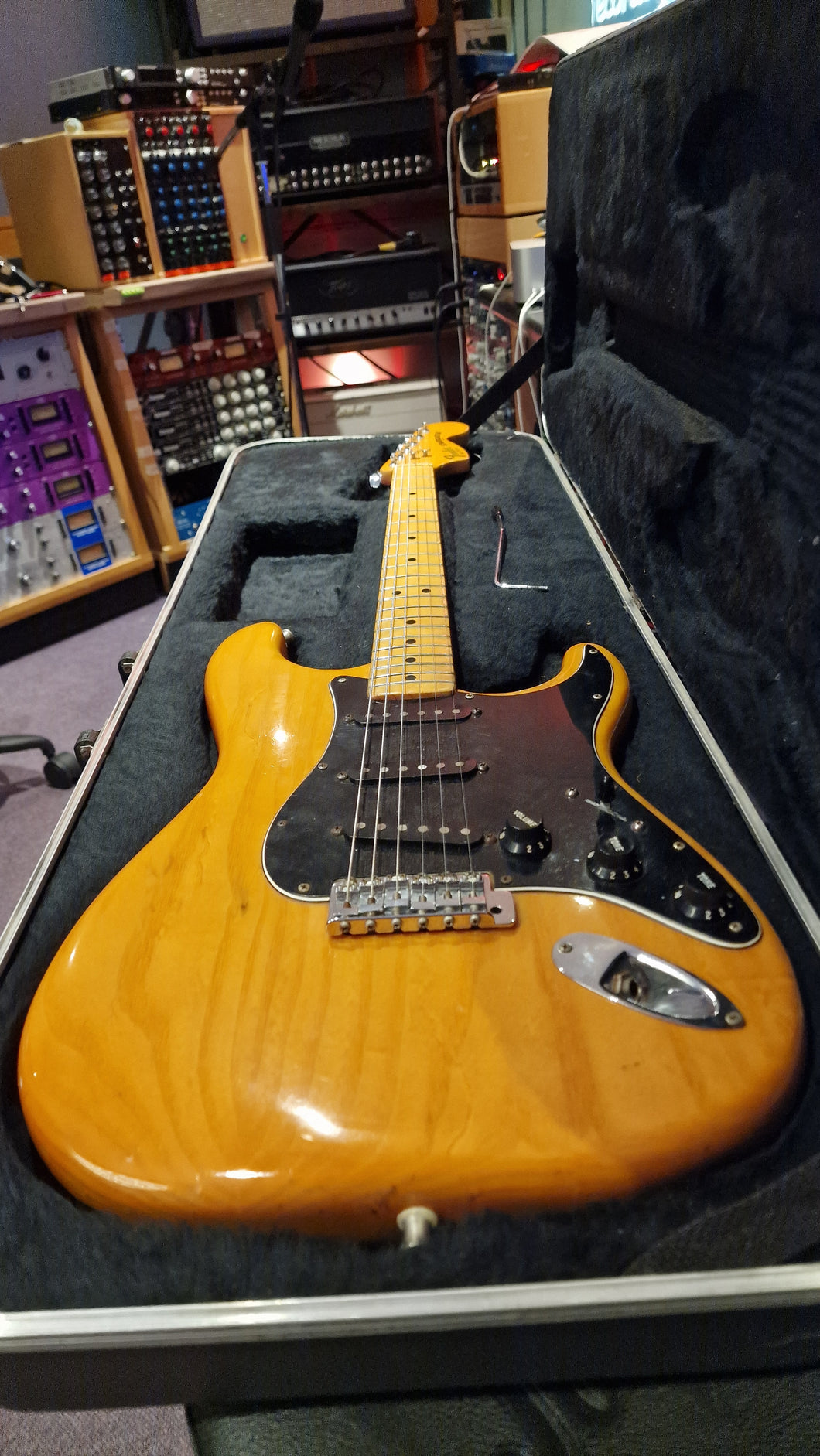 1979 Fender Stratocaster Natural Ash USA American Vintage 70s Strat Electric Guitar