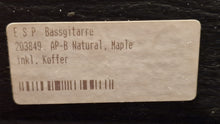 Load image into Gallery viewer, ESP AP-4 Active Precision Bass AP4 Music Man Stingray Style Natural Ash Bass Guitar BRAND NEW
