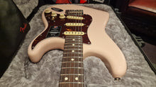 Load image into Gallery viewer, Fender Shell Pink Stratocaster with Full Rosewood Neck FSR American Professional II Fender Special Run Limited Edition USA Strat BRAND NEW
