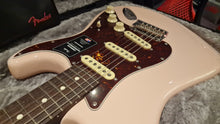 Load image into Gallery viewer, Fender Shell Pink Stratocaster with Full Rosewood Neck FSR American Professional II Fender Special Run Limited Edition USA Strat BRAND NEW
