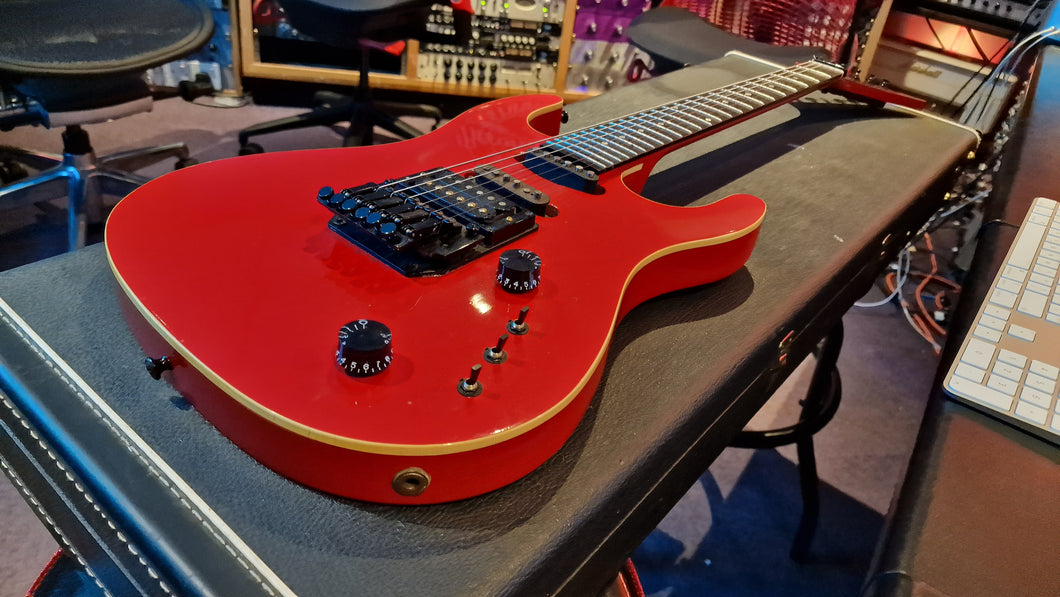 1987 Gibson U2 Super Strat Ferrari Red Jackson Soloist 