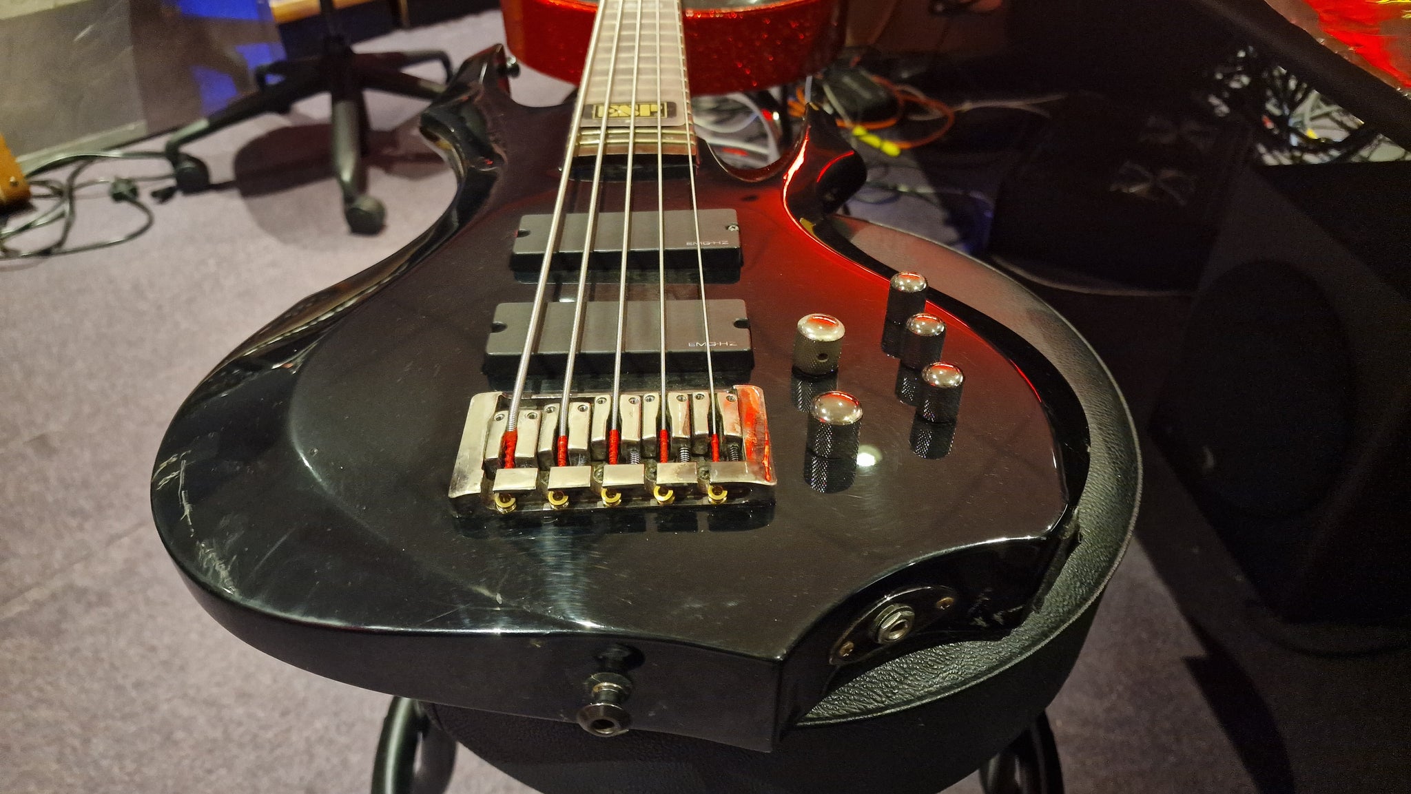 ESP LTD Forest Bass 24 Fret Endorsed Artist Owned & Toured ESP LTD Forest Bass 24 Fret Endorsed Artist Owned & Toured