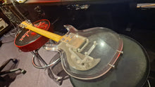Load image into Gallery viewer, Aria Dan Armstrong Ampeg SK Skeleton Acrylic Lucite Plexiglass Vintage See-Through Electric Guitar
