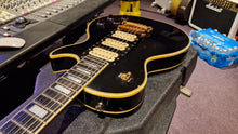 Load image into Gallery viewer, 1971 Gibson Les Paul Custom 3-Pickup Triple Humbucker Black Beauty &quot;Peter Frampton&quot; Vintage 70s Electric Guitar For Sale
