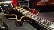 Load image into Gallery viewer, 1971 Gibson Les Paul Custom 3-Pickup Triple Humbucker Black Beauty &quot;Peter Frampton&quot; Vintage 70s Electric Guitar For Sale
