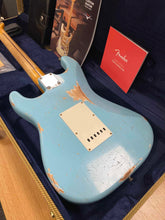 Load image into Gallery viewer, Fender Custom Shop 1955 Stratocaster Heavy Relic Daphne Blue American Strat Guitar BRAND NEW
