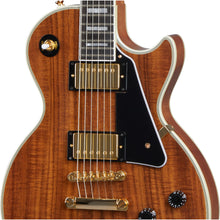 Load image into Gallery viewer, Epiphone Les Paul Custom Koa Natural Electric Guitar BRAND NEW
