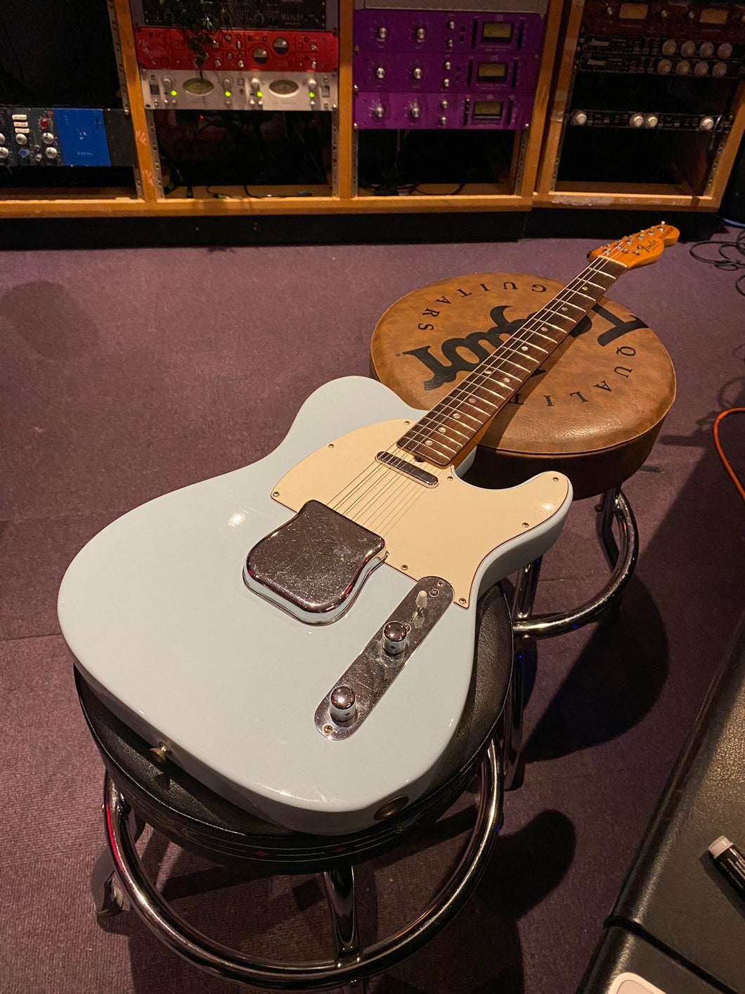 1978 Fender Telecaster Sonic Blue Vintage 70s American USA Tele Electric Guitar For Sale