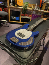 Load image into Gallery viewer, Music Man Stingray 4 Special Blue Sparkle with Hard Case
