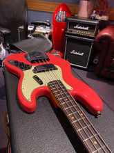 Load image into Gallery viewer, Fender Jazz Bass &#39;63 Custom Shop Journeyman Fiesta Red Aged 1963 Reissue American USA Bass Guitar BRAD NEW
