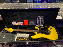 Load image into Gallery viewer, Fender Stratocaster Graffiti Yellow HSS Standard Fat Strat FSR Special Limited Edition 1 of 100 Electric Guitar
