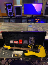Load image into Gallery viewer, Fender Stratocaster Graffiti Yellow HSS Standard Fat Strat FSR Special Limited Edition 1 of 100 Electric Guitar
