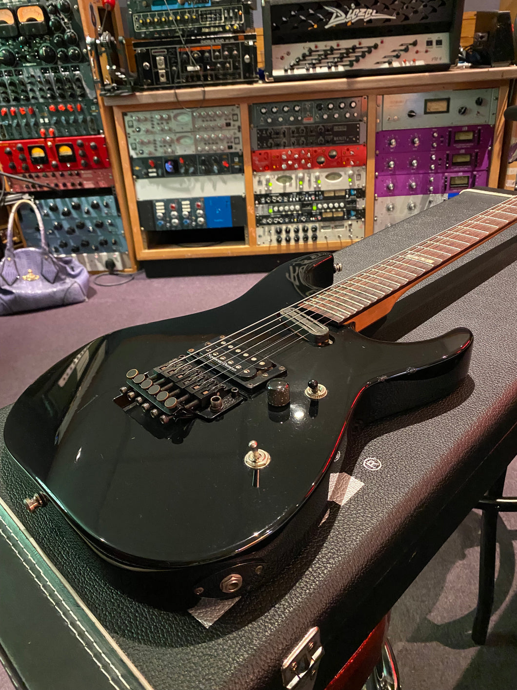 ESP M-II Deluxe Custom Scalloped USA Kahler Floyd Rose MII Super Strat MIJ Electric Guitar