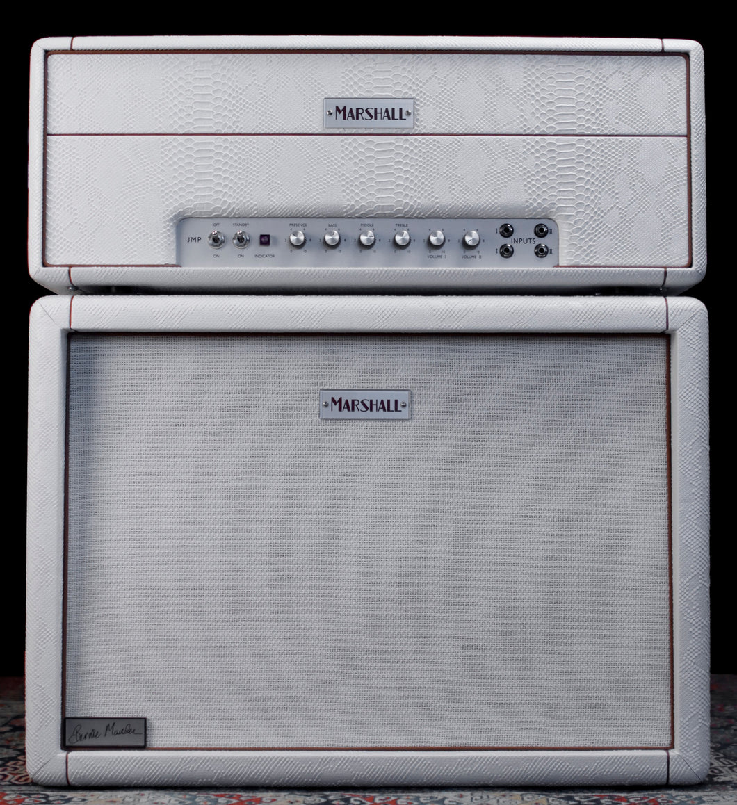 Marshall 2x12 Limited Edition Bernie Marsden WHITESNAKE Signature Guitar Speaker Cabinet owned by Bernie!