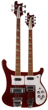 Load image into Gallery viewer, 1981 Rickenbacker 4080 6/4 Double Neck 480 Guitar 4001 Bass Burgundy RARE Vintage Doubleneck
