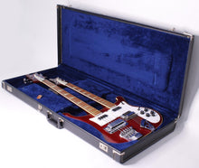 Load image into Gallery viewer, 1981 Rickenbacker 4080 6/4 Double Neck 480 Guitar 4001 Bass Burgundy RARE Vintage Doubleneck

