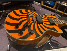 Load image into Gallery viewer, Gibson Epiphone Zakk Wylde Les Paul Custom Shop Orange Buzz Saw Limited Edition Signature Guitar
