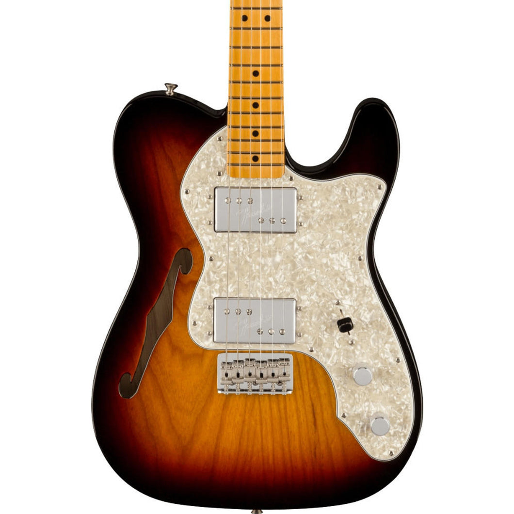 FENDER AMERICAN VINTAGE II 1972 TELECASTER THINLINE ELECTRIC GUITAR IN 3-COLOUR SUNBURST BRAND NEW!