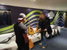 Load image into Gallery viewer, Breedlove D25 Herringbone USA American Acoustic Guitar Owned by Dave Mustaine of Megadeth
