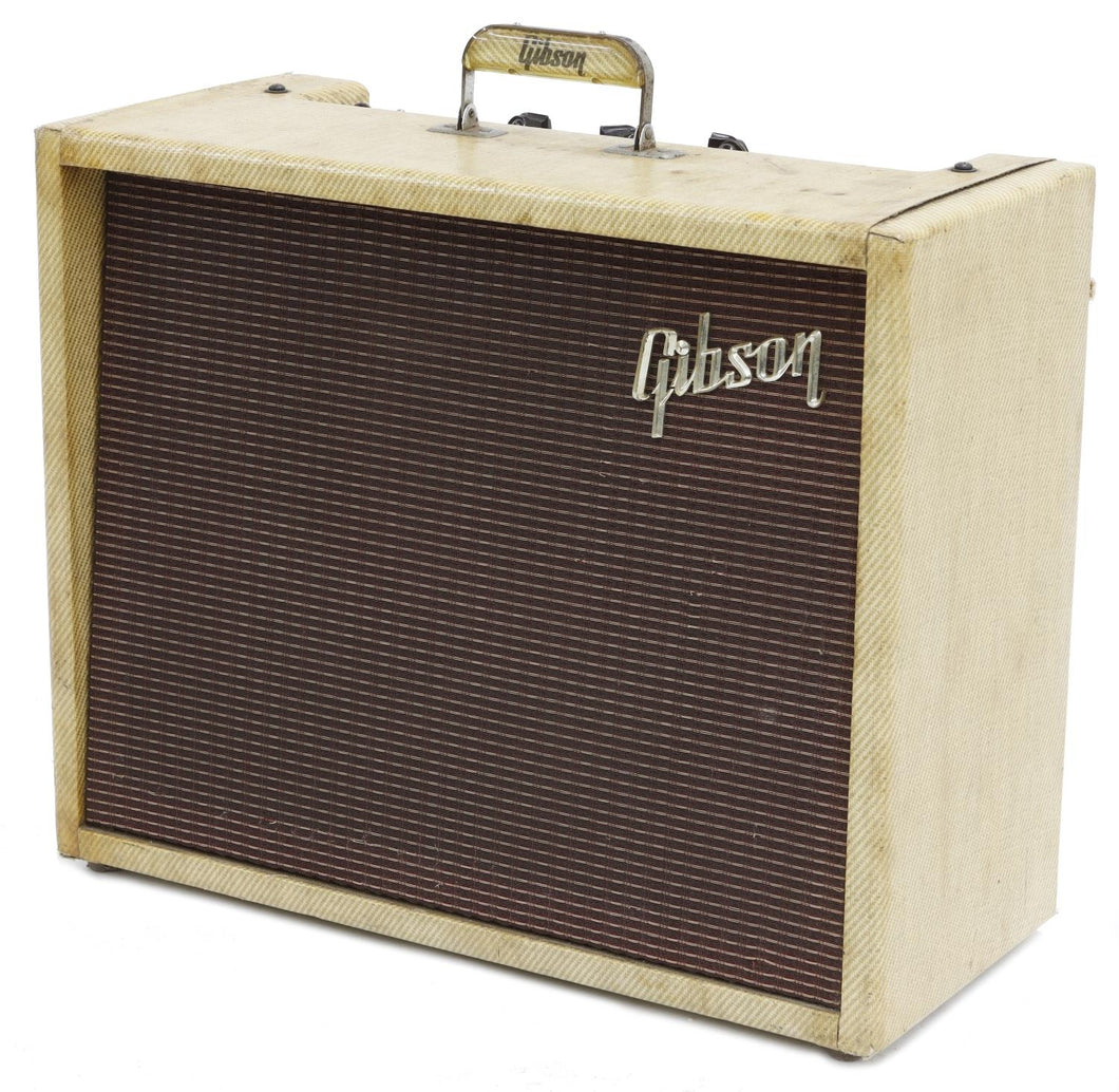 Gibson GA-6 Lancer Guitar Amplifier Combo Amp 1960 Artist Owned & Stage Played by Bernie Marsden of Whitesnake