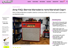 Load image into Gallery viewer, MARSHALL CAPRI Guitar Amplifier - Famous Vintage Amp ARTIST OWNED BY WHITESNAKE Bernie Marsden, Featured in Guitar.com

