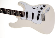 Load image into Gallery viewer, Fender Ritchie Blackmore Stratocaster Olympic White Scalloped RW Electric Guitar with Deluxe Gig Bag BRAND NEW
