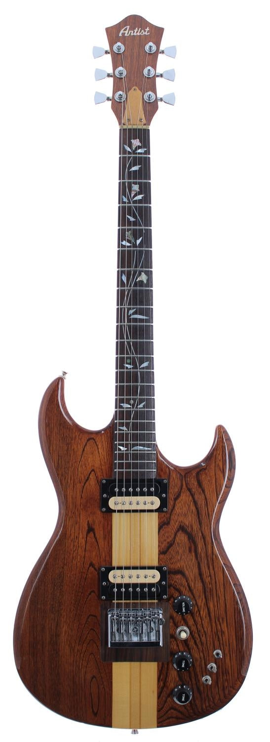 Vintage 1979 Japanese Artist walnut neck-through electric guitar MIJ Made in Japan 70's 80's