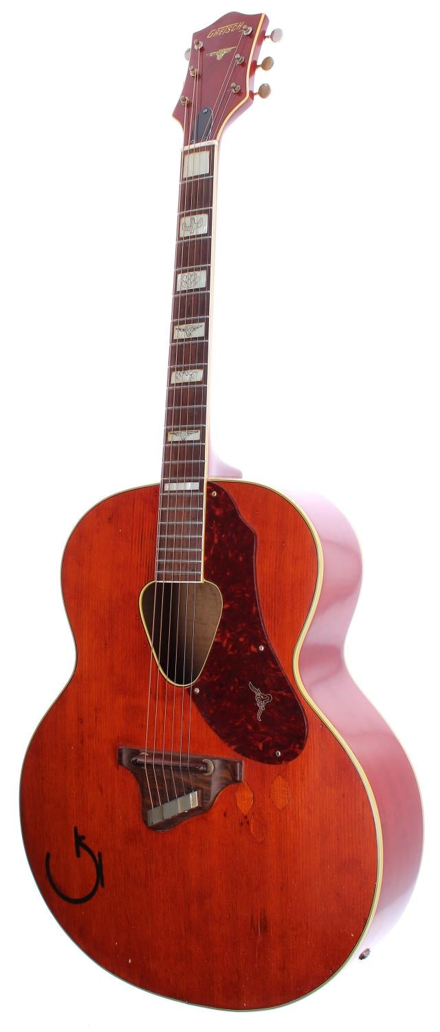 1954 Gretsch 6022 Rancher Western Orange Vintage 50's Jumbo