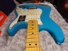 Load image into Gallery viewer, Fender American Professional II Stratocaster USA Strat Miami Blue in Hard Case
