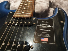 Load image into Gallery viewer, Fender American Professional II Stratocaster USA Strat Dark Night in Flight Case
