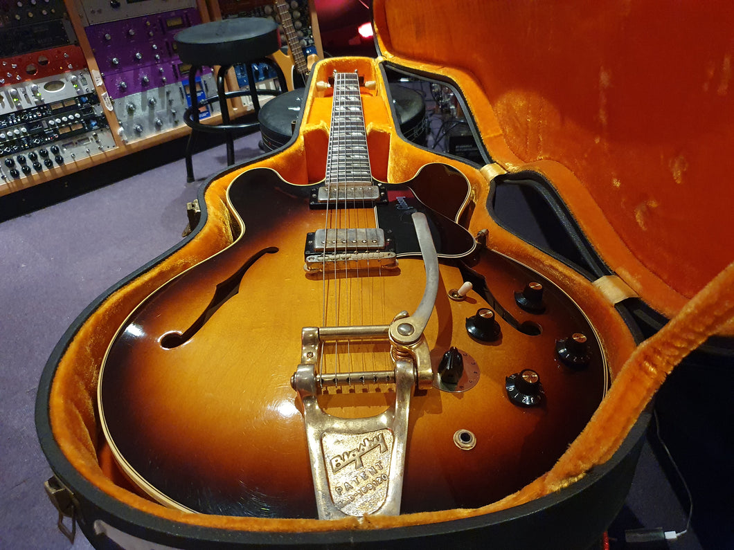 RARE 1968 Gibson ES-345 TD Stereo Bigsby Sunburst Artist Owned! ES345 345TD 345TDSV 335