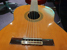 Load image into Gallery viewer, RARE 1973 Vintage Japanese Suzuki Takeharu Kiso Factory G-85 Mahogany Classical Acoustic Guitar
