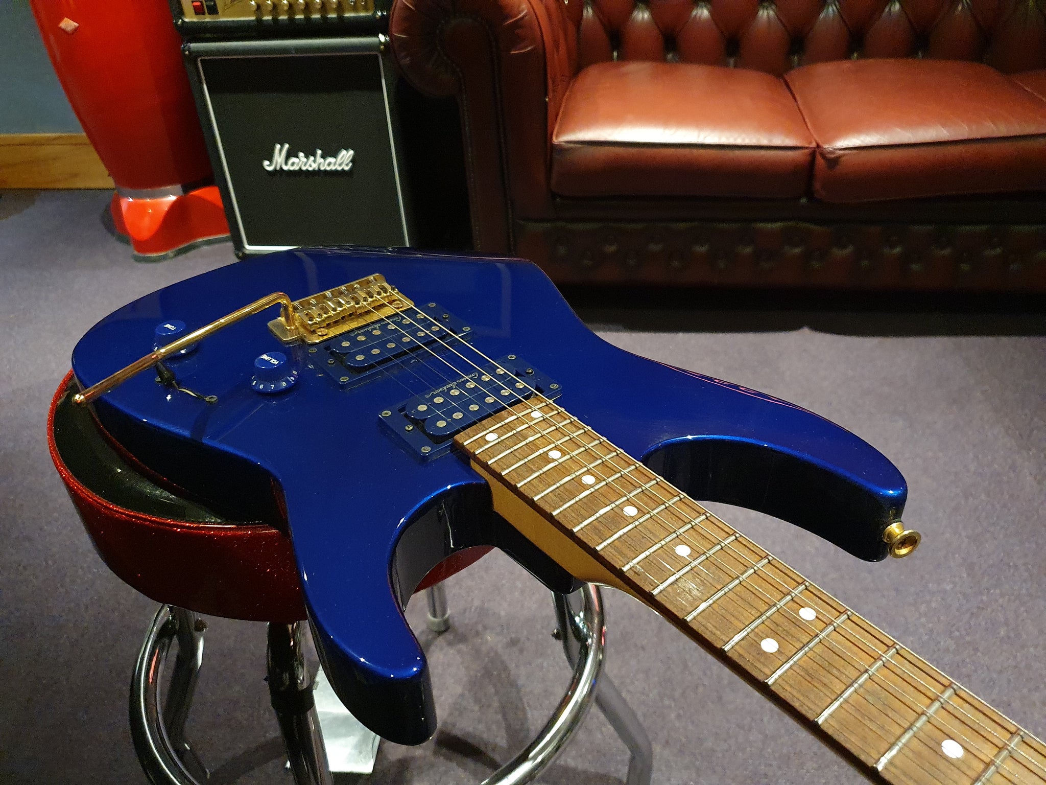 Grover Jackson Japanese Dinky San Dimas Style MIJ Strat Blue Grover Jackson Japanese Dinky San Dimas Style MIJ Strat Blue