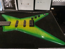 Load image into Gallery viewer, Washburn Dime Slime DB2000 Dimebag Darrell Pantera USA Custom Shop American Signature Bass Guitar D3 Artist Owned Signed by GWAR!
