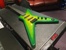 Load image into Gallery viewer, Washburn Dime Slime DB2000 Dimebag Darrell Pantera USA Custom Shop American Signature Bass Guitar D3 Artist Owned Signed by GWAR!
