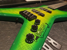 Load image into Gallery viewer, Washburn Dime Slime DB2000 Dimebag Darrell Pantera USA Custom Shop American Signature Bass Guitar D3 Artist Owned Signed by GWAR!
