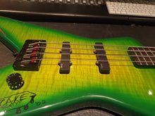 Load image into Gallery viewer, Washburn Dime Slime DB2000 Dimebag Darrell Pantera USA Custom Shop American Signature Bass Guitar D3 Artist Owned Signed by GWAR!
