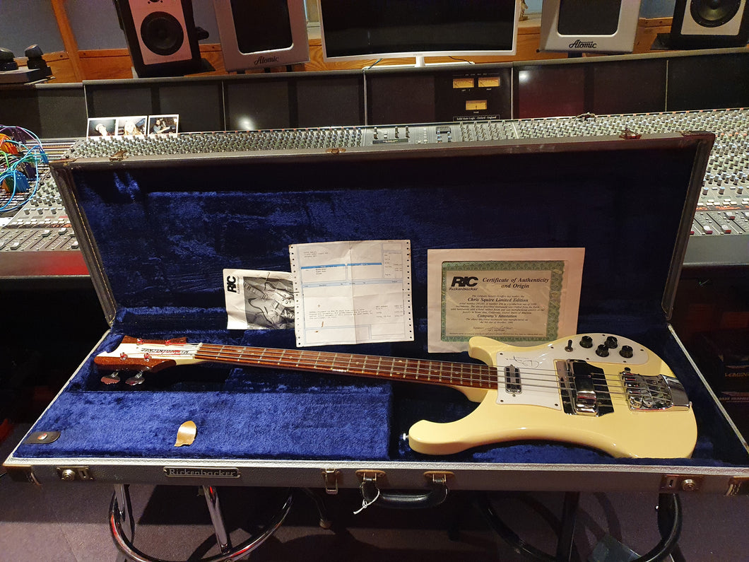 RARE 1991 Rickenbacker USA Custom Shop Chris Squire 4001 Limited Edition 4000CS Bass