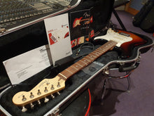 Load image into Gallery viewer, RARE Fender 60th Anniversary USA American Stratocaster Diamond Limited Edition Powertune Owned by Dave Burrluck
