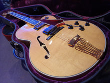 Load image into Gallery viewer, RARE 1974 Gibson Byrdland 1 of 6 Venetian Natural Flame Maple Archtop Hollow Body Electric Guitar
